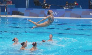 Breathtaking artistic swimming performances at Tokyo 2020