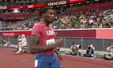 American sprinter Kerley advances to men's 100m final