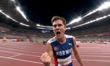 Norway's Ingebrigtsen breaks 1500m Olympic record