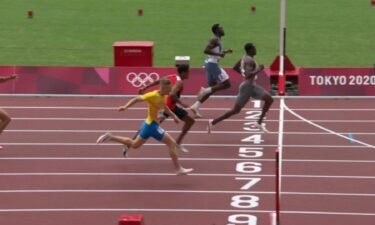 Canada's Aaron Brown leads 200m qualifiers from Heat 5