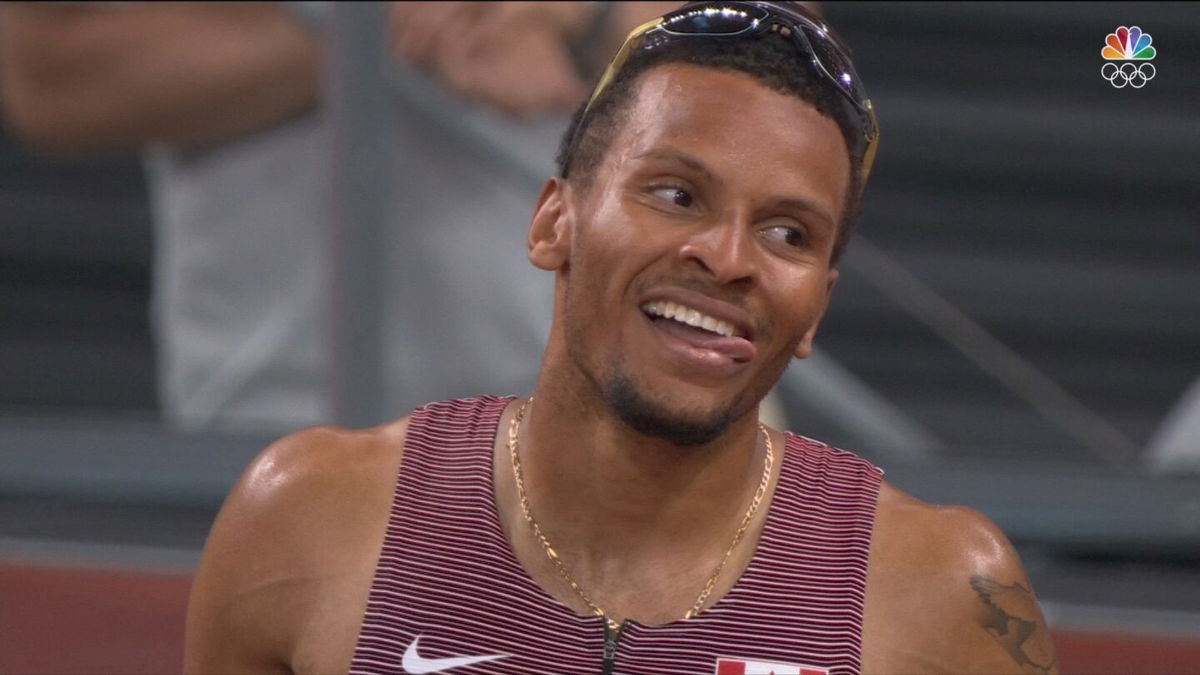 Andre De Grasse thunders to first Olympic gold in 200m