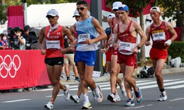 Italy's Stano wins 20km walk gold