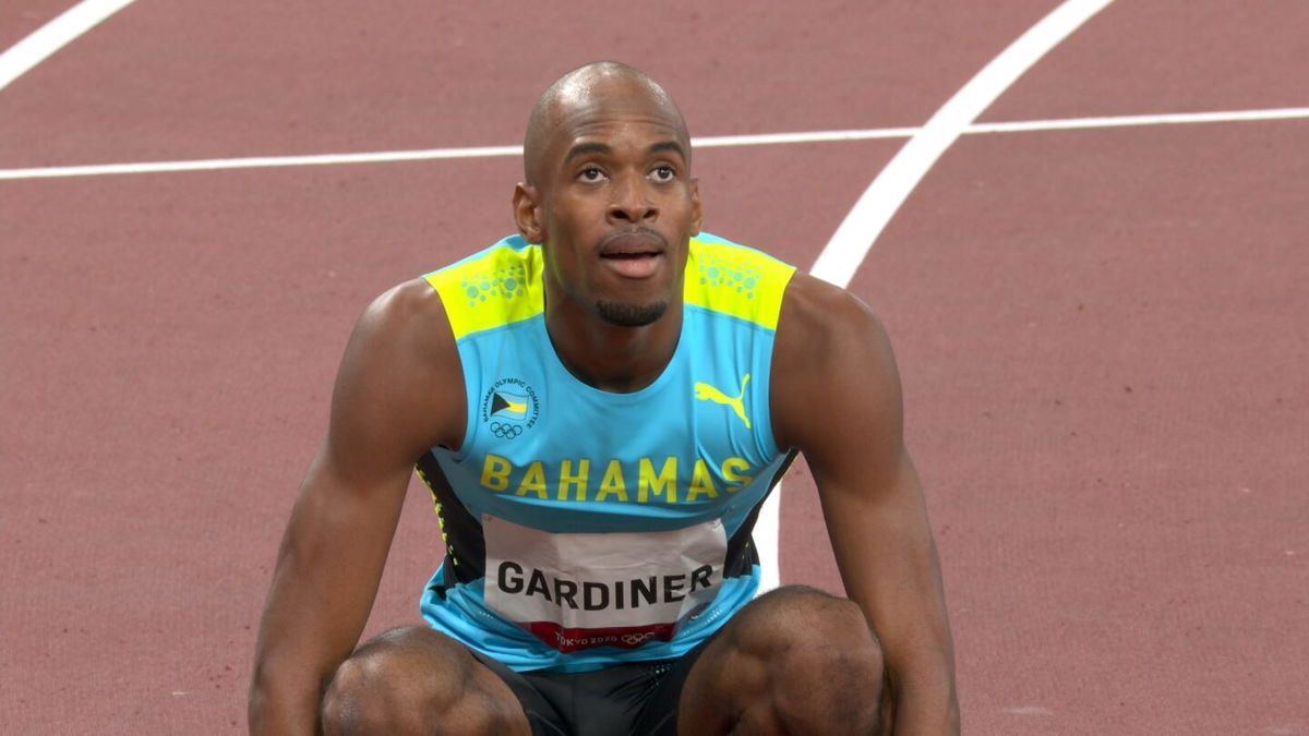 Steven Gardiner takes home men's 400m gold