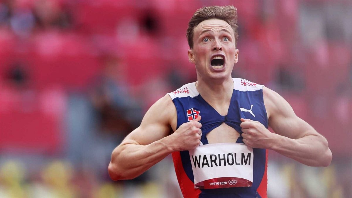 Karsten Warholm demolishes 400m hurdles WR in 45.94 for gold