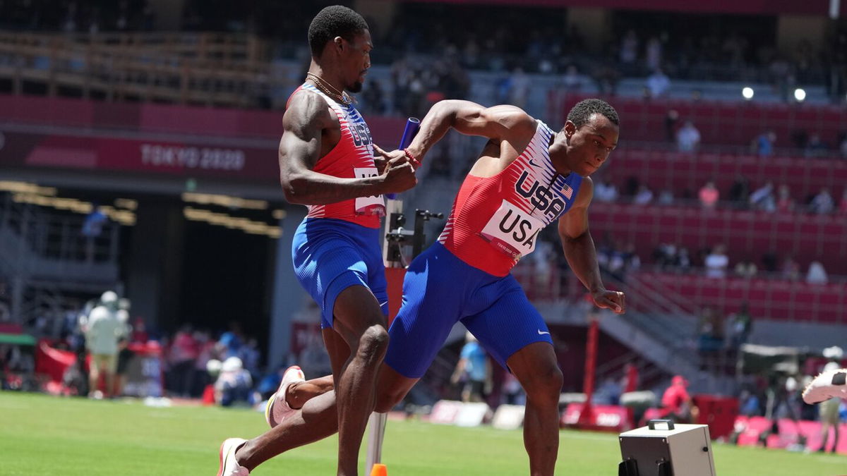 U.S. men bounced from 4x100 relay with 6th place heat finish