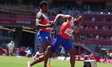 U.S. men bounced from 4x100 relay with 6th place heat finish