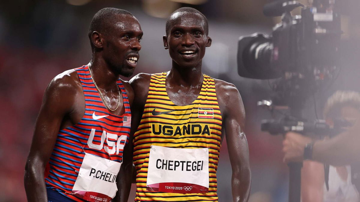 Uganda's Cheptegei claims gold in 5000-meter final