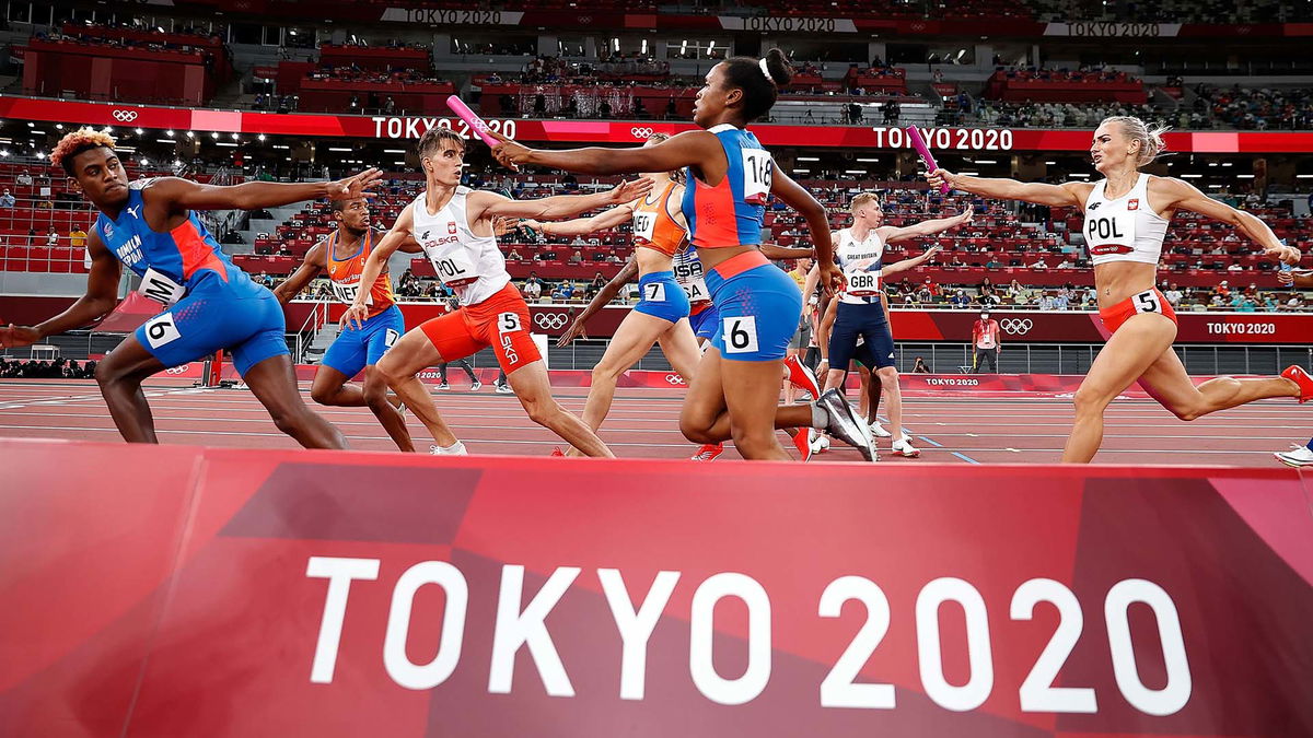 First ever mixed 4 × 400m Olympic relay goes the distance KYMA