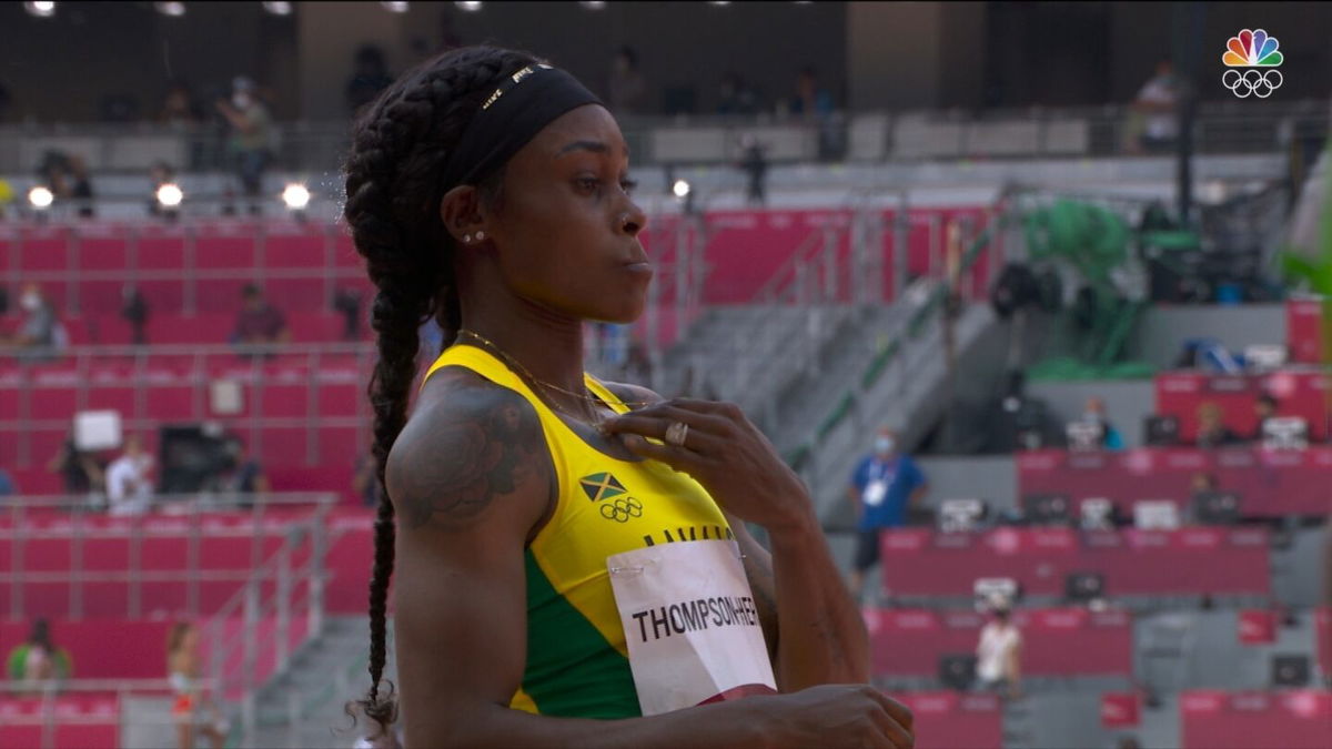 Thompson-Herah finishes 200m heat conservatively in third