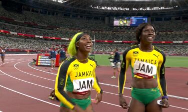 Jamaica dusts 4x100m field for Thompson-Herah's third gold