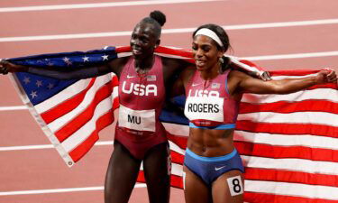 Athing Mu ends U.S. drought with 800m gold