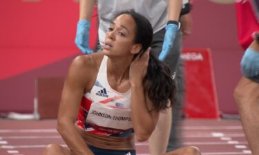 Heptathlete Johnson-Thompson finishes race on injured ankle