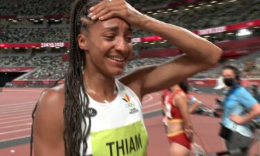 Nafissatou Thiam repeats as heptathlon champion