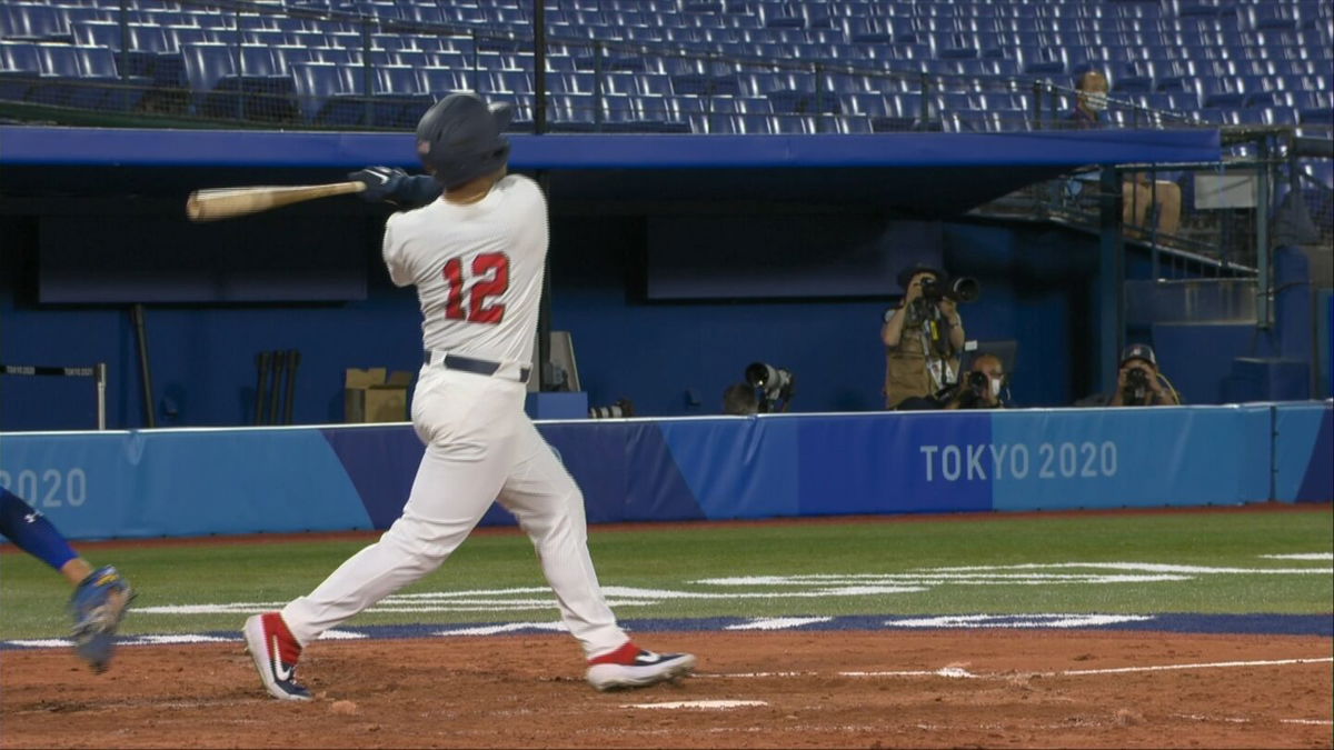 Jamie Westbrook launches monster home run to raise U.S. lead