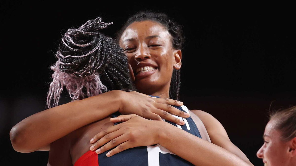 France takes down Serbia to win women's basketball bronze