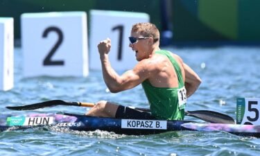Hungary gets gold and silver in 1000m kayak race