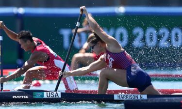 American Nevin Harrison wins gold in 200m canoe sprint