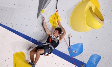 USA's Nathaniel Coleman snatches debut sport climbing silver