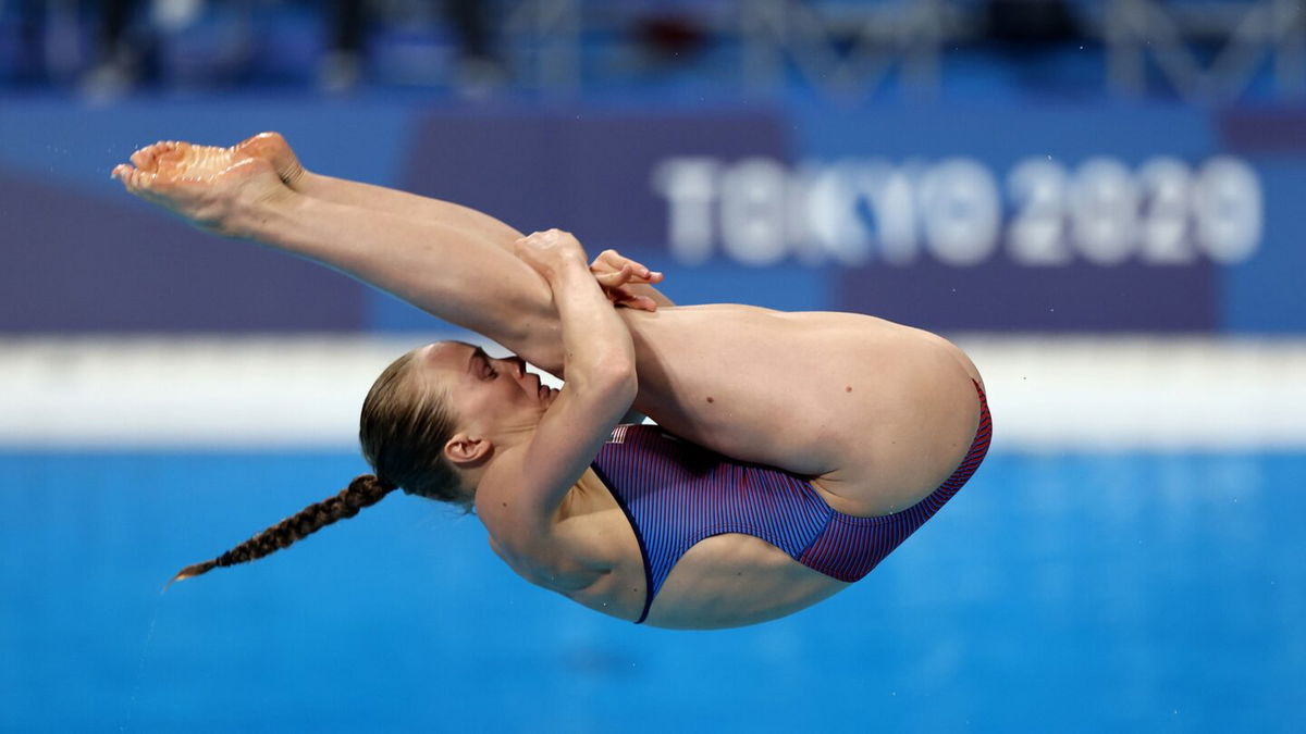 Krysta Palmer stuns on springboard