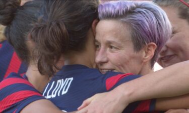 Megan Rapinoe blasts Team USA's second goal