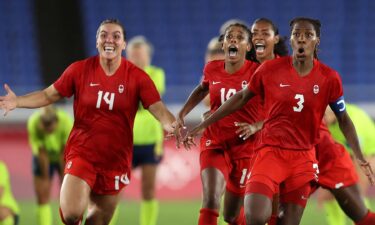 Canada captures women's soccer gold on penalty kicks