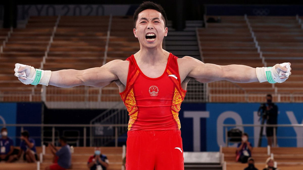 China's You Hao takes second in rings final