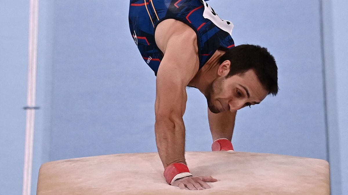 Armenia's Artur Davtyan third in close vault final