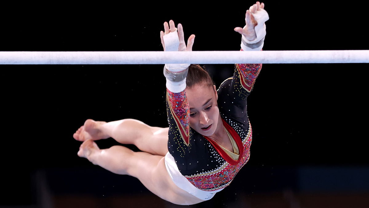 Belgium's Nina Derwael wins uneven bars final KYMA