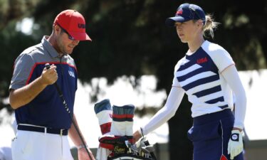 USA's Nelly Korda gets Olympic eagle