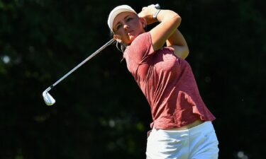 Denmark's Pedersen putts for eagle in Round 2