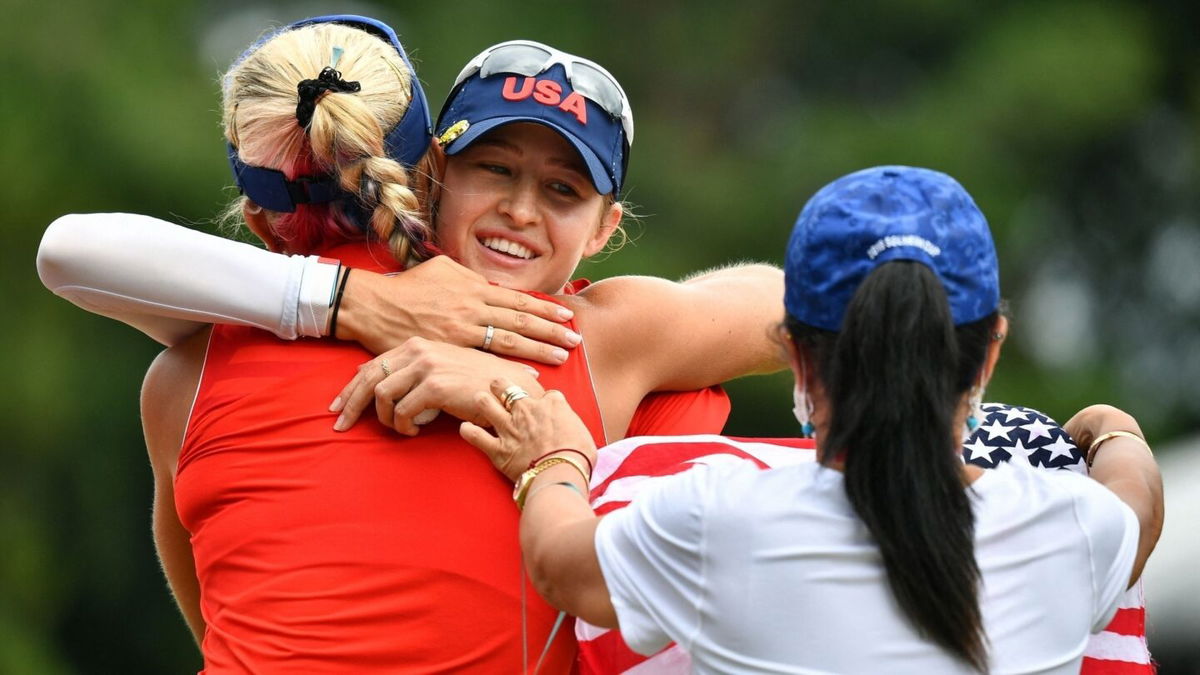 Nelly Korda's Olympic gold medal putt