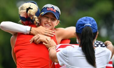 Nelly Korda's Olympic gold medal putt