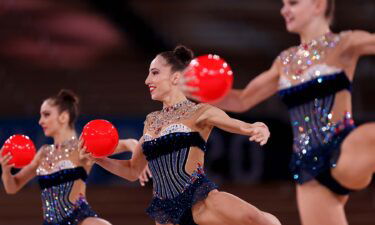 Bulgaria nabs upset win in group rhythmic gymnastics