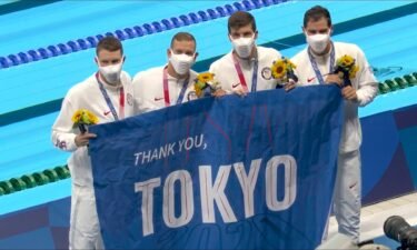 U.S. swim team's golden Olympic Games in Tokyo