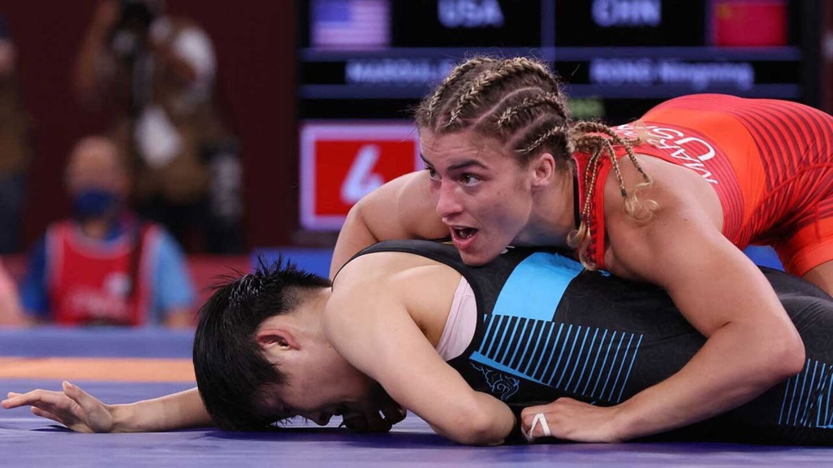 USA's Helen Maroulis earns fierce win in freestyle opener