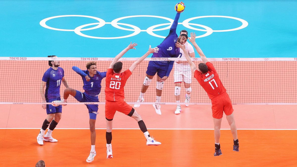 France triumphs to win gold in intense 5 sets against ROC