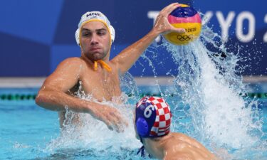 Croatia takes down Montenegro in men's water polo