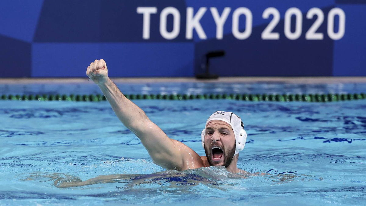 Greece advancing to water polo finals for the first time