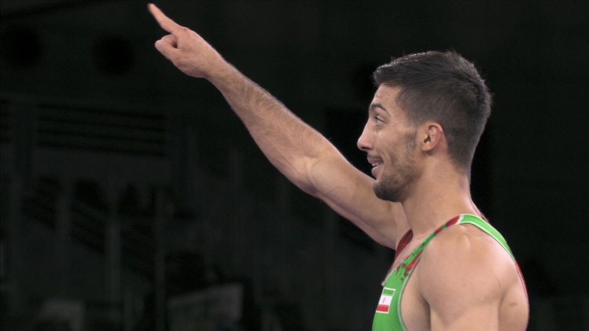 Iran's Geraei quashes Ukraine's Nasibov 9-1 to win 67kg gold