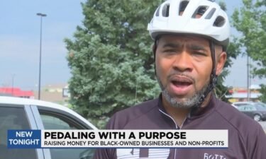 Dwan Dandridge is pedaling with a purpose with hopes to inspire and help others with their dreams of becoming an entrepreneur.
