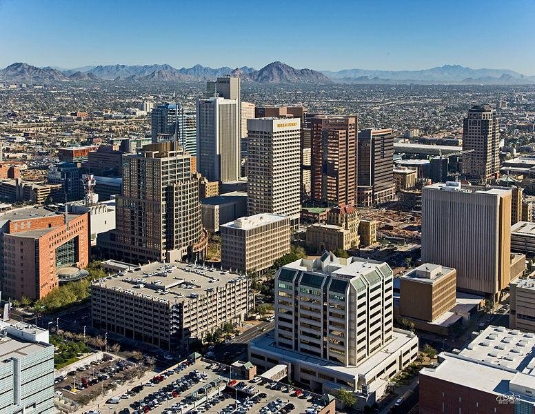 Metros where people in Phoenix are getting new jobs