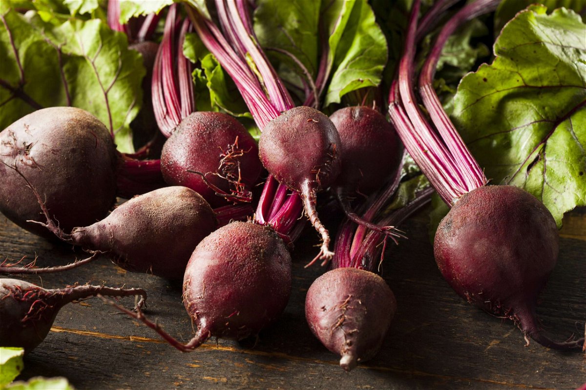 <i>Brent Hofacker/Adobe Stock</i><br/>Beets are filled with nutrients like vitamin C and iron.