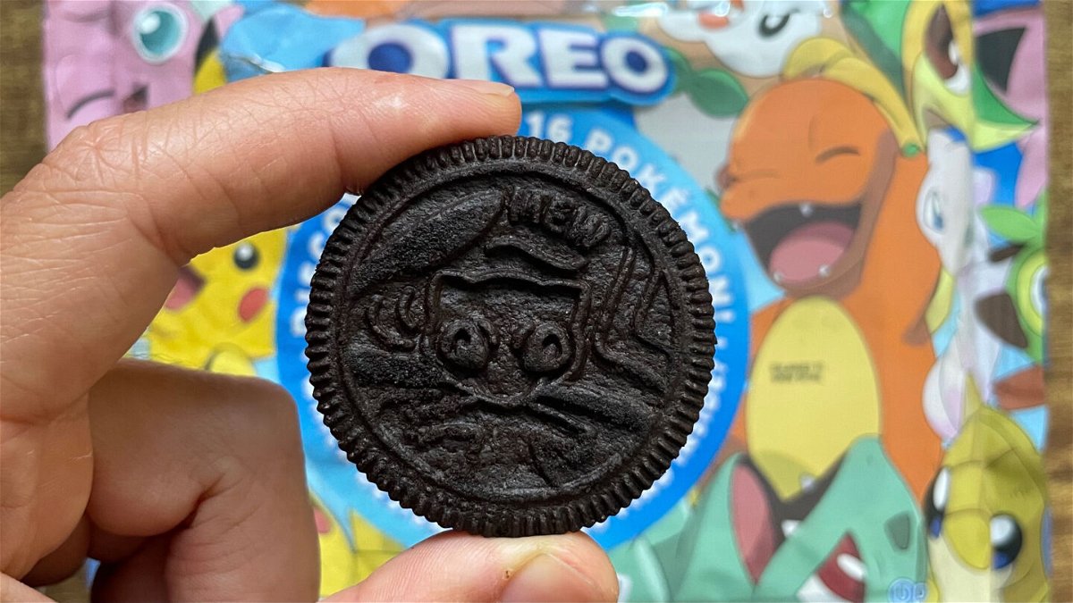 <i>from Oreo</i><br/>The coveted Mew cookie is being listed for thousands of dollars on eBay.