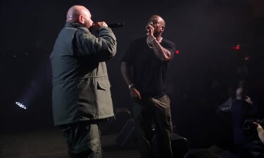 Fat Joe and Ja Rule performing on Tuesday.
