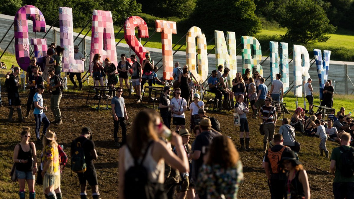 <i>Ian Gavan/Getty Images</i><br/>Public urination at Glastonbury Festival leaves traces of cocaine and MDMA in river