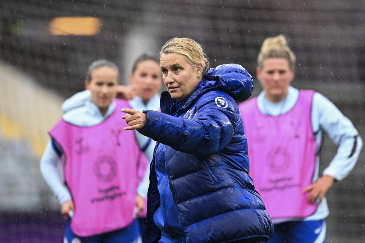 <i>JONATHAN NACKSTRAND/AFP/Getty Images</i><br/>Emma Hayes has been the manager of the Chelsea Women's team for nine years.