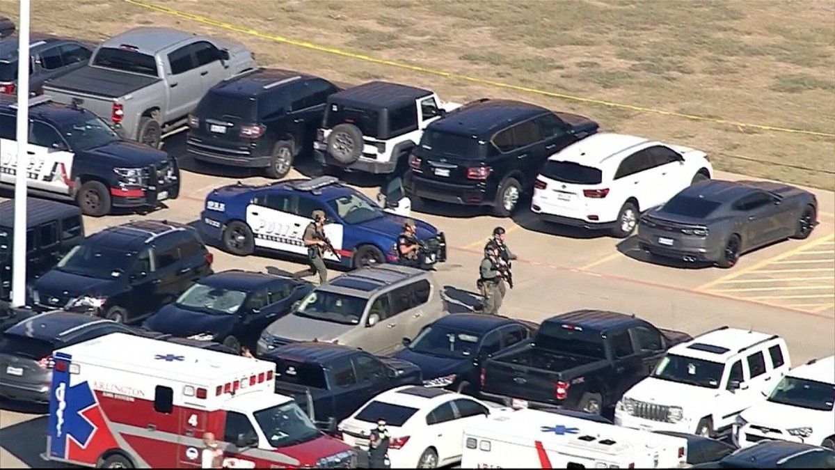 An active shooter situation has been reported at Timberview High School in Arlington
