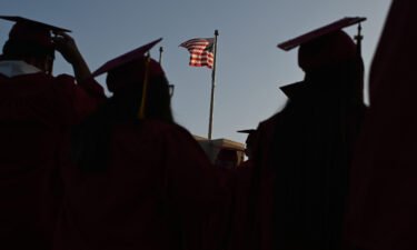 The US Department of Education recently announced significant changes to a federal student loan forgiveness program. Students are seen graduating from Pasadena City College in June 2019.