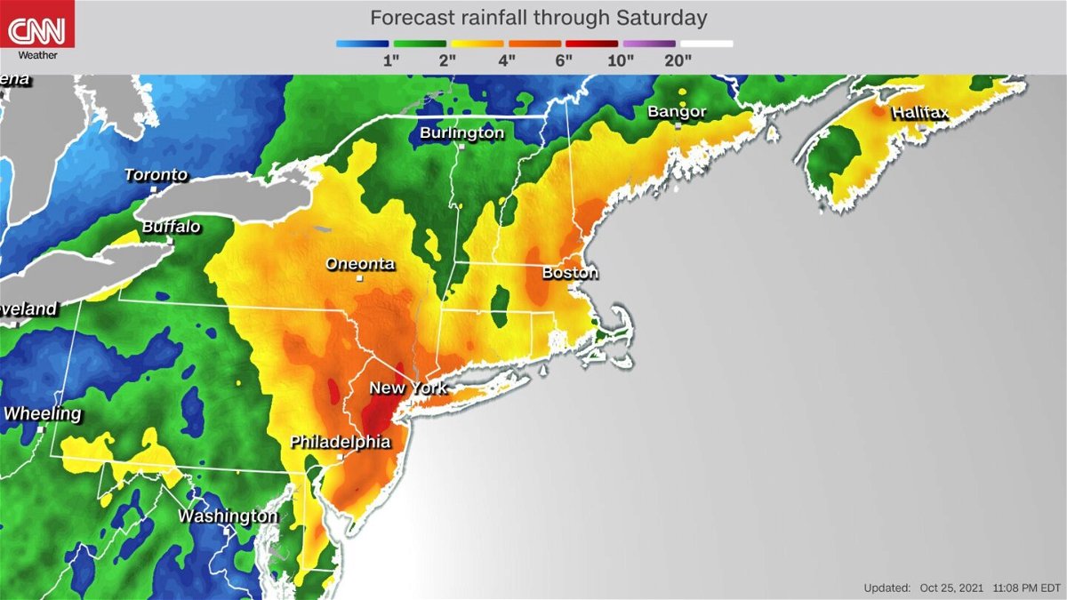 <i>CNN Weather</i><br/>A nor'easter is a storm along the East Coast with winds typically coming from the northeast