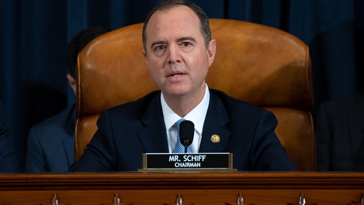 <i>Saul Loeb/Pool/Getty Images</i><br/>New details about Adam Schiff's interactions with former President Donald Trump's Republican allies in Congress